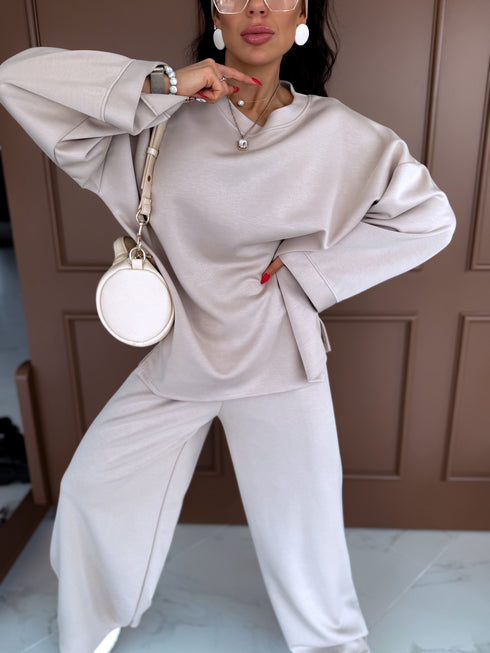 LARGE SIZE set "MANHATTAN" - LIGHT BEIGE